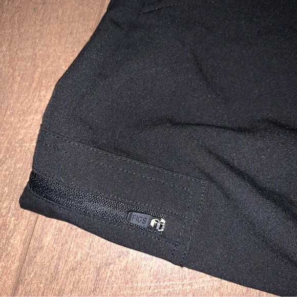 Figs Zamora Joggers Scrub Pants Black Size MP Medium Petite - Picture 6 of 7